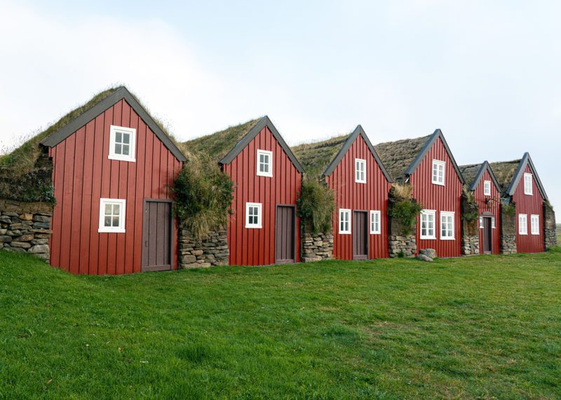 Bustarfell, sýning, safn, Vopnafjörður. Ljósmynd: Jessica Auer.