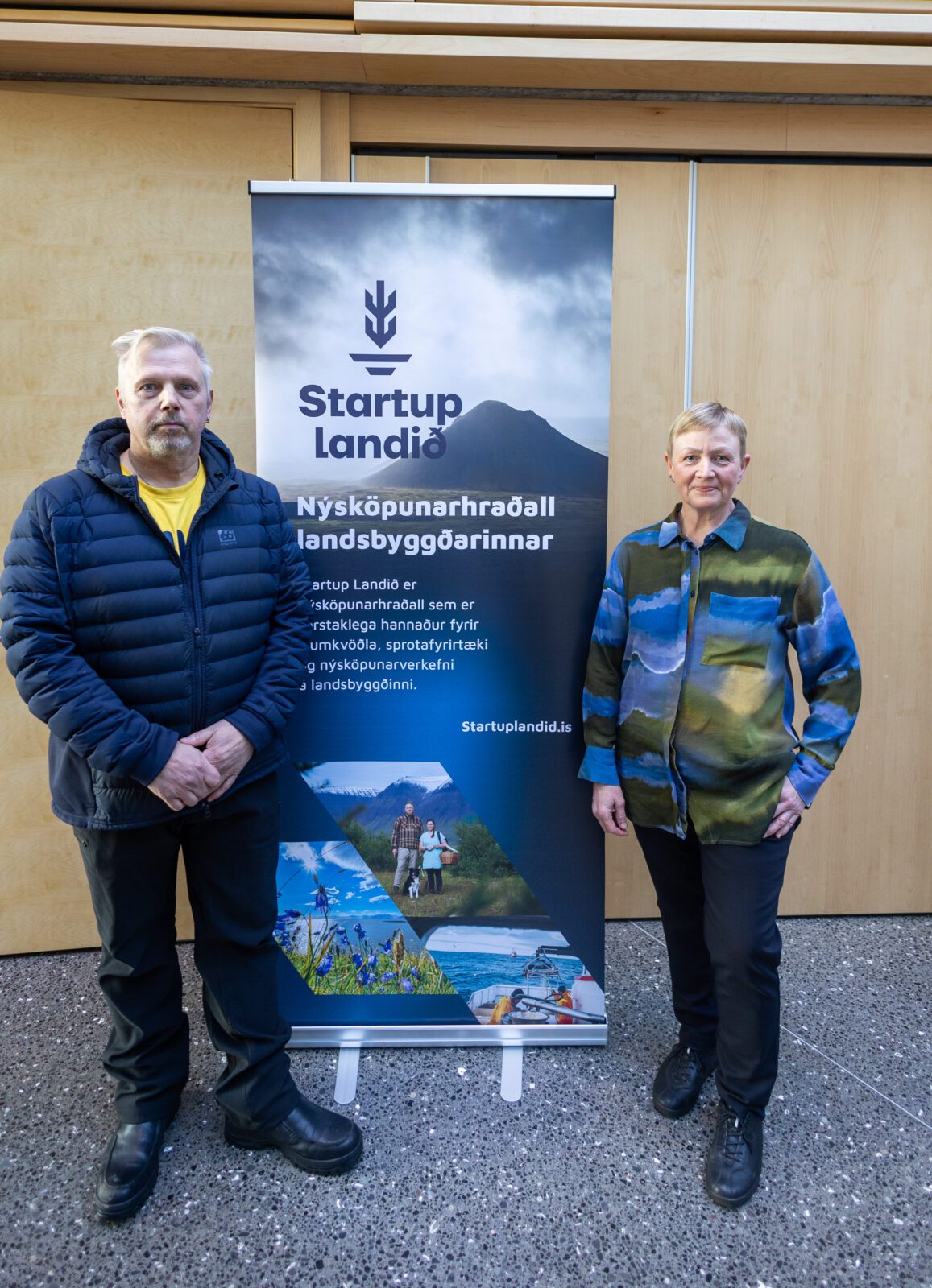 Margrét Sigfúsdóttir og Guðjón Halldórsson