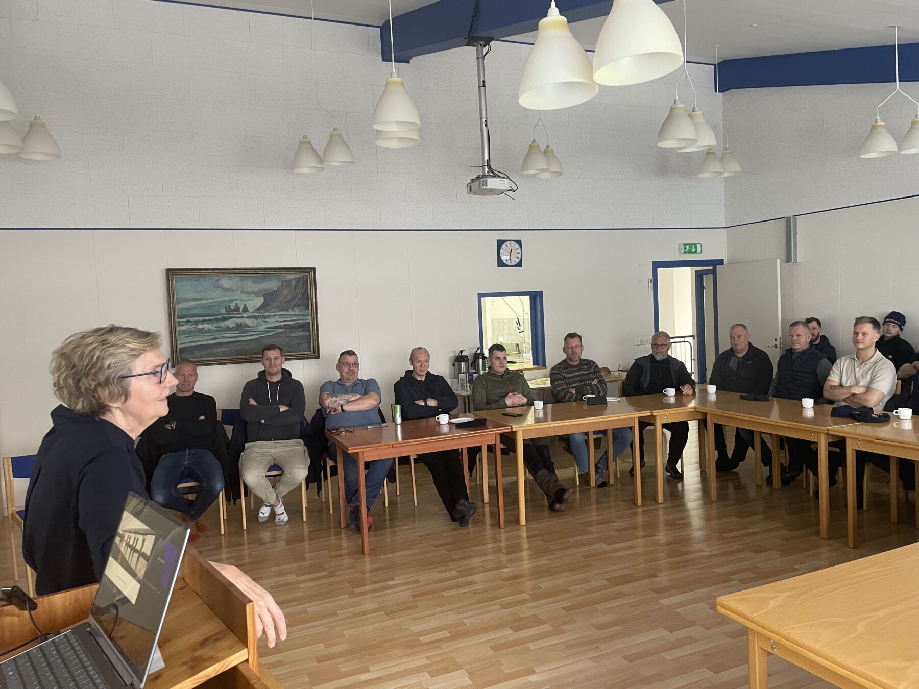 Fræðslustjóri að láni. Námskeið í Neskaupstað fyrir sjómenn, október 2025.