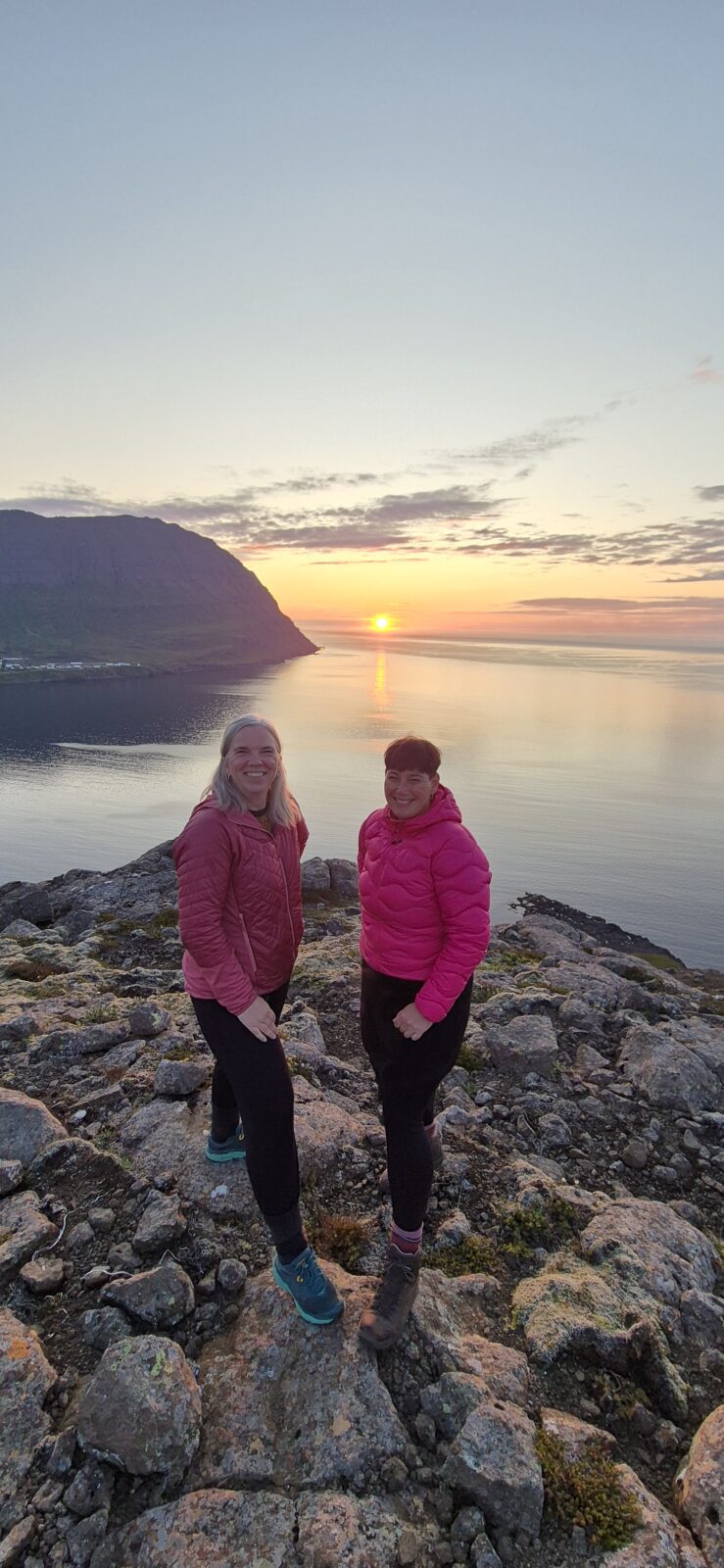 Hrönn Grímsdóttir og Þorbjörg Ólöf Jónsdóttir.